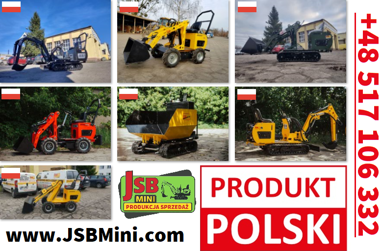 Ładowarka Koparka Wozidło - NOWE 2025 - Prosto od Producenta JSB POLSKA